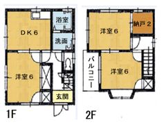 リバーサイド藤和の間取り画像