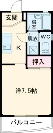 メゾンエーデルワイスの間取り画像