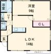ミリオンパレス深堀の間取り画像
