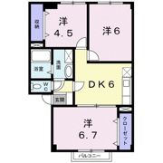 エスポワール赤田の間取り画像