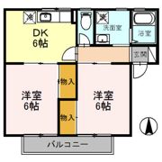 コーポかねとも B棟の間取り画像