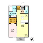 エスポワール浜町の間取り画像