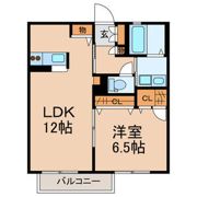 メゾン・ド・パレーシオの間取り画像