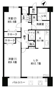 アステリオン松濤の間取り画像
