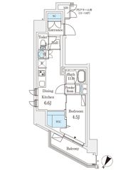 ロイジェント駒込六義園の間取り画像