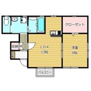 アージェント東静岡の間取り画像