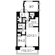 ミュプレ上前津の間取り画像