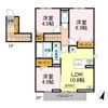 アローパルクの間取り画像