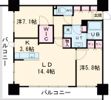プレミスト旭川ザ・タワーの間取り画像