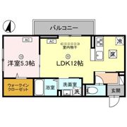 Dレジデンス東近江の間取り画像