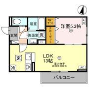 Dレジデンス東近江の間取り画像