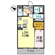 エレガンス虹の間取り画像