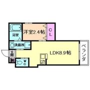 リアコート高井田中央EASTの間取り画像