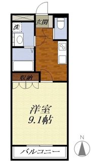 ヴァンベールの間取り画像