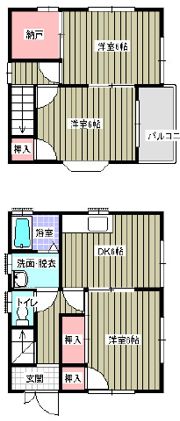 ネオウェーブ藤の間取り画像