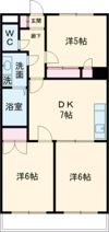 第五ハイム秋喜の間取り画像