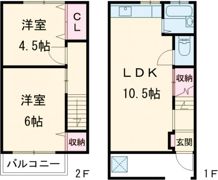 協和荘の間取り画像