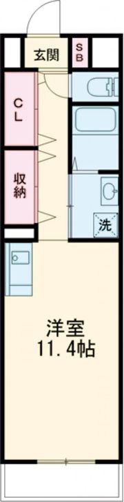 KTGレジデンス江戸橋の間取り画像