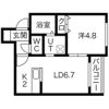 フェリオ真駒内の間取り画像