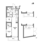 ORME COURT YOTSUYAの間取り画像