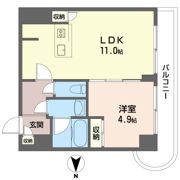 ボナール草加の間取り画像