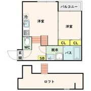 グランヴィスタ原町の間取り画像