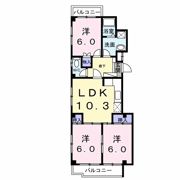 サンハイツ坂末の間取り画像