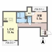シャーメゾン パン トロワの間取り画像