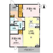 Palais Poire（パレ・ポワール） B棟の間取り画像