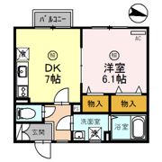 パセオ青山の間取り画像