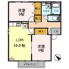 シェ・ドゥーブル A棟の間取り画像
