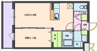セラヴィー参番館の間取り画像