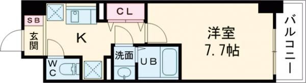WestLand白鷺の間取り画像