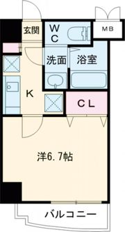 ラグゼ尼崎WESTの間取り画像