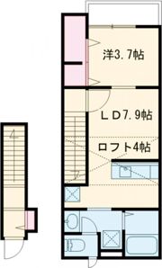 COSMO WAKAEMINAMIの間取り画像