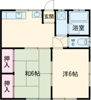 ニコット荻川の間取り画像