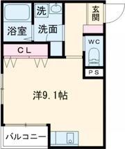 ラ・ポルテ光の森北ⅧNorthの間取り画像
