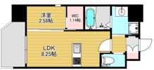リファレンス竹下駅前の間取り画像