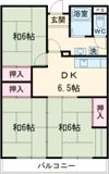 ハイツNAKAYAの間取り画像