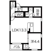 レソール上飯田の間取り画像