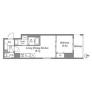 ARCA西京極の間取り画像