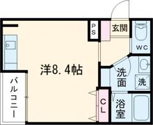 ラ・ポルテ光の森北ⅧSouthの間取り画像