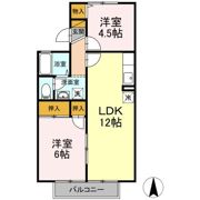カサヴェールAsahiの間取り画像