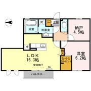 レスペランス A棟の間取り画像