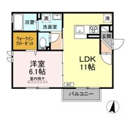 グランソレイユの間取り画像