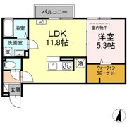 グランソレイユの間取り画像