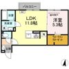 グランソレイユの間取り画像