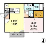 グランソレイユの間取り画像