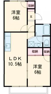 ハイムラマージュの間取り画像