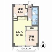 グリーンハイツフジタの間取り画像